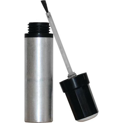 PINCEAU RETOUCHE VIDE BOUCHON BLANC + BILLE 12ML COLORMATIC (1/2)