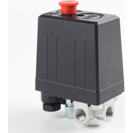 Aimoonsa – Luftkompressor-Druckschalter, 4 Ausgänge – Spannung 220/380 V – Druck 5–8 kg – 1/4 Gewinde für Mini-Kompressoren (1/5)