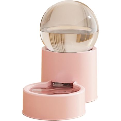 Distributeur automatique de nourriture et d'eau pour animaux de compagnie, pour l'intérieur, la terrasse et le jardin, idéal pour les escapades de fin de semaine. (1/5)