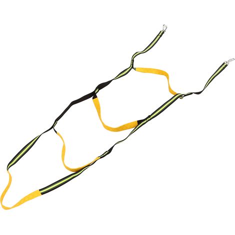 Échelle de boarding en corde verte nylon légère résistante pliable pour bateau yacht kayak acccessoires marine 4 marches (1/5)