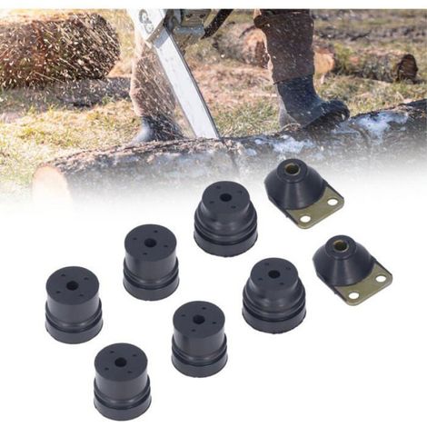 Kit de Montage en Caoutchouc Anti-Vibrations Kit de Vibrations pour Tronçonneuse Compatible avec Stihl 028 038 028WB 028AV MS380 Le (1/4)