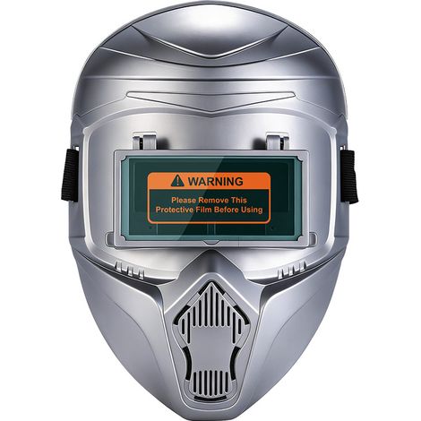 Masque de soudage à changement de lumière automatique avec 50 lentilles de rechange, adapté aux travailleurs du meulage et du soudage à l'arc. (1/5)