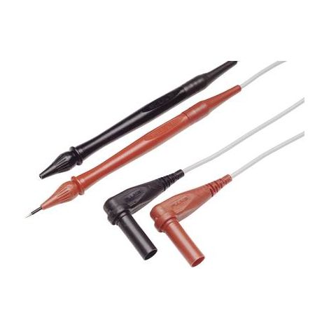 Fluke TL40 Set de cordons de mesure de sécurité pointe de test Banane mâle 4 mm rouge, noir 1 pc(s) Y454451 (1/3)