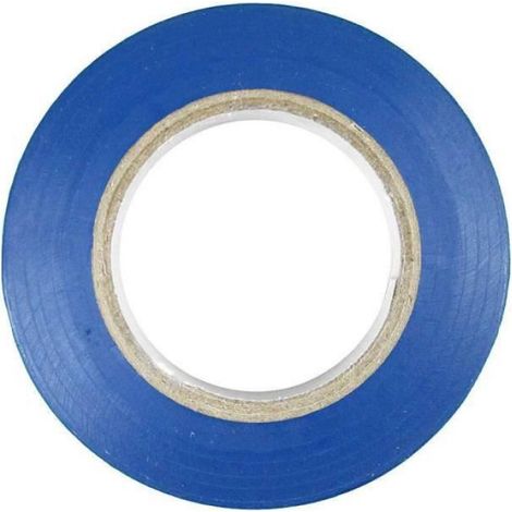 Ruban isolant - - 20 m x 19 mm - PVC - Bleu - Usage domestique (1/2)