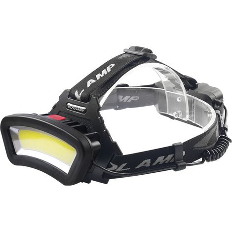Lampe Frontale LED COB, USB Rechargeable étanche Phare , avec lumière rouge, Lampe de travail pour casque, Entretien et construction de voiture, durée fonctionnement (1/5)