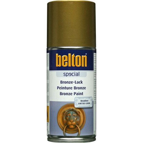 Bombe de peinture - BELTON - Bronze - Aérosol décoratif - 150ml - Intérieur et extérieur