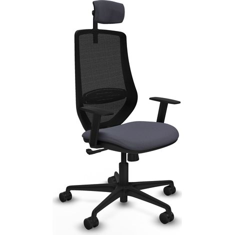 Silla de Oficina Piqueras y Crespo D036N2W Gris oscuro