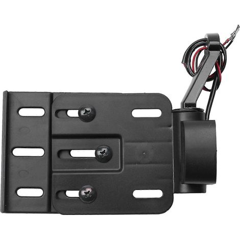 Support de plaque d'immatriculation latéral télescopique et pliable avec éclairage LED pour moto Fat Boy (1/5)