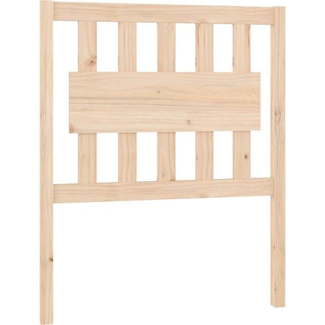 Maison Exclusive - Kopfteil 80,5x4x100 cm Massivholz Kiefer (1/5)