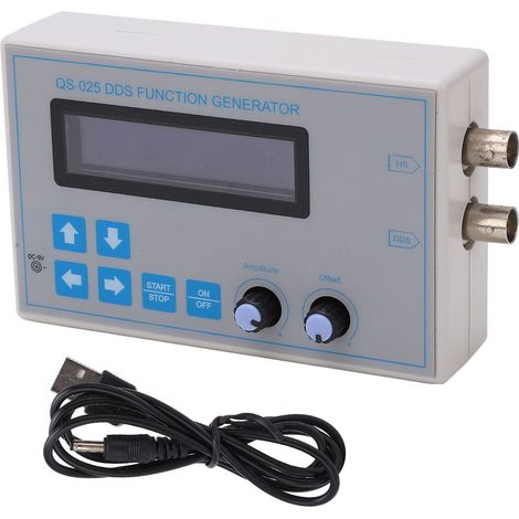 DDS Function Generator Sine Square Sawtooth Triangular Wave Signal Generator 1‑65534Hz DC 9V (1/5)