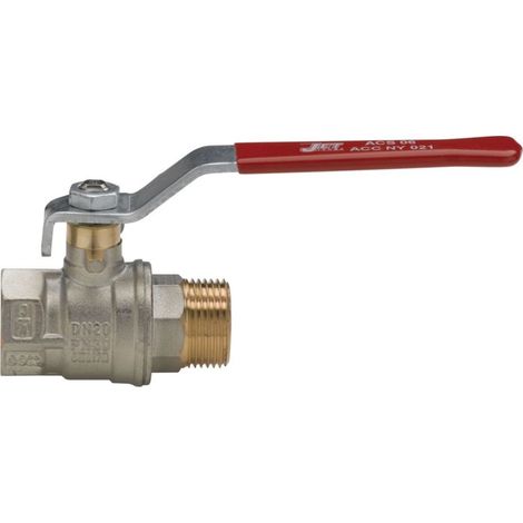 vanne à sphère en laiton - mâle / femelle - 3/8 pouce - altech (1/2)