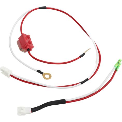 2 Stück Batteriekabelbaum 4749A5531 Wohnmobil-Batteriekabelbaum mit 15-Ampere-Rückstellsicherung, Anhängerseitiger Anschluss für Klappwohnwagen (1/5)