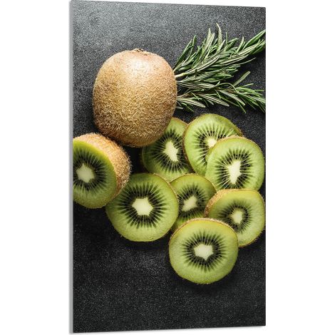 Glasschneidebrett 30x52 Kiwi (1/5)