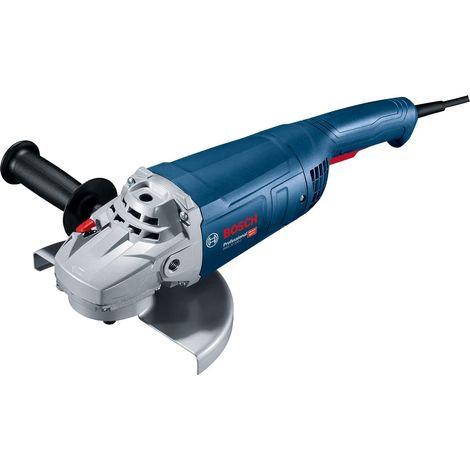 Smerigliatrice 2200W con impugnatura supplementare e interruttore di sicurezza BOSCH GWS