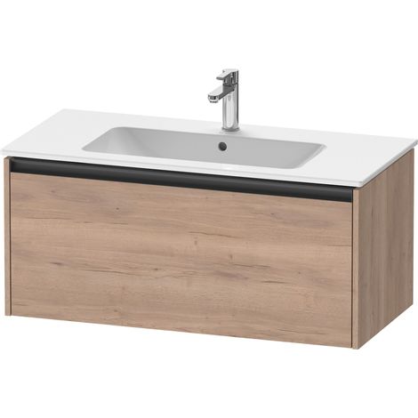 Duravit Ketho.2 Waschtischunterbau wandhängend, 1 Auszug,