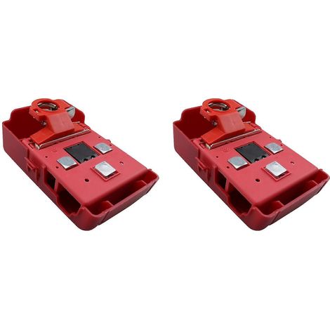 2 connecteurs de bornes de distribution de batterie à fusible à dégagement rapide 32 V 400 A pour camping-cars, voitures, caravanes et yachts (1/5)