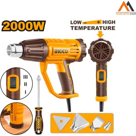 TERMOSOFFIATORE 2000W C/ACCESSORI
