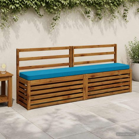 vidaXL Cojines para banco de 2 piezas VUGHT 2 pcs 100% Poliéster (1/5)
