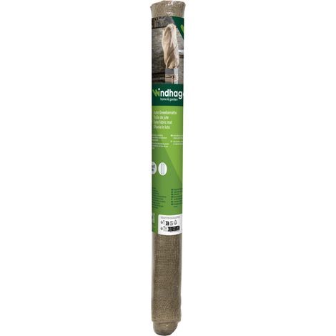Windhager Jute-Gewebematte natur 1 x 4 m, 200g/m² Schutzvlies (1/3)