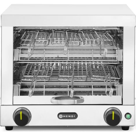 Quarz-Sandwichtoaster mit 6 Klemmen, 3000 W (1/5)