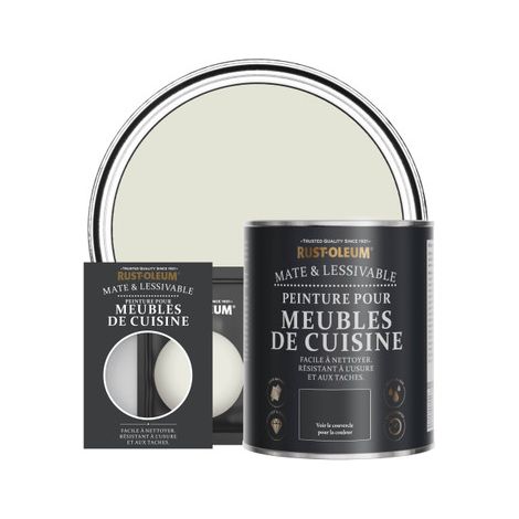 Peinture pour Meubles de Cuisine, Finition Mate - Ciment (1/3)