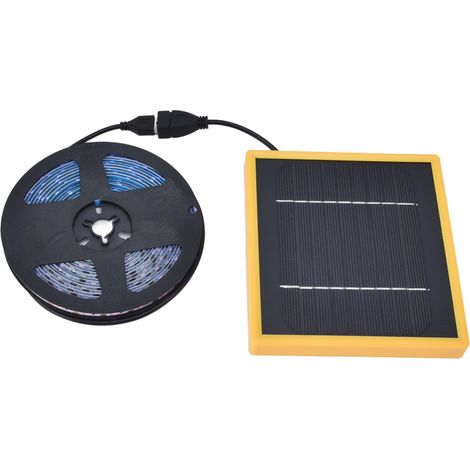 Lampe solaire 5W pour plantes avec lumière de croissance 5V, bande LED plein spectre (sans batterie), 1 mètre (1/5)