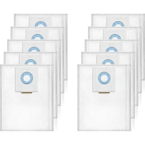 Lot de 10 sacs filtrants 496187 pour aspirateur Festool CT 26 / CTM 26 E / CTL 26 E Cleantec SC FI-CT 26 / 5.ozo-AquaForge (1/5)