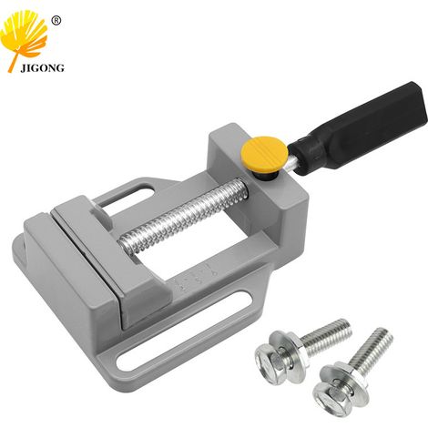 Étau d'établi pour gravure, étau à mâchoires plates rapides en alliage d'aluminium, mini-étau d'établi léger, étau plat simple, outils de fixation