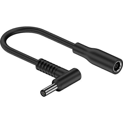 Câble d'alimentation pour ordinateur portable Dell 4530, connecteur femelle 6,0 x 3,7 mm vers prise jack DC 5525 7406 4506 5521 4017. (1/4)