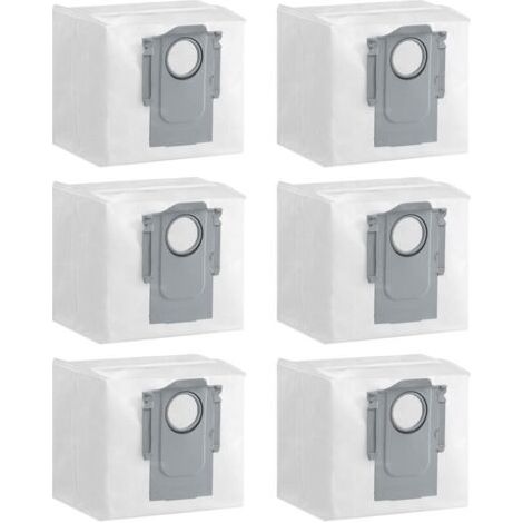 6 Sacs pour roborock Q7 L5+, Accessoires pour Aspirateur roborock Q7 M5+, Q5 Pro+, S7 Max Ultra, Q8 Max+, Q10 S5+, Q5 Max+, Q7 Max+, S8+, S7 MaxV Ultra, S7 Pro Ultra 2,5L Capacité de Rechange