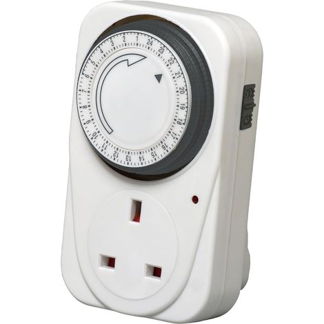 APEX Minuterie 24 heures - Prise écoénergétique - Format standard - Programmable (1/5)
