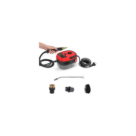 Nettoyeur vapeur portatif 2500W Machine à nettoyer à vapeur pressurisée à haute température avec têtes de brosse pour la cuisine, les meubles, la salle de bain et la voiture (1/5)