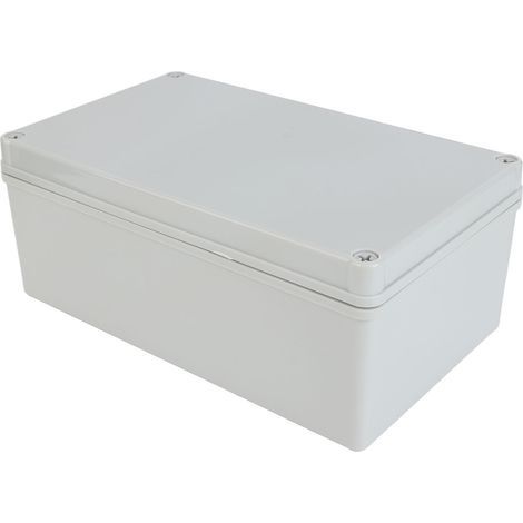 Graue IP67-ABS-Elektroanschlussdose mit wasserdichter Montageplatte für Heimwerkerprojekte (1/5)