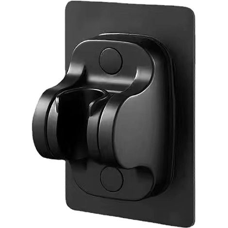 Support de pommeau de douche en ABS à adhésif puissant, réglable et universel, fixation murale pour douchette à main (1/4)