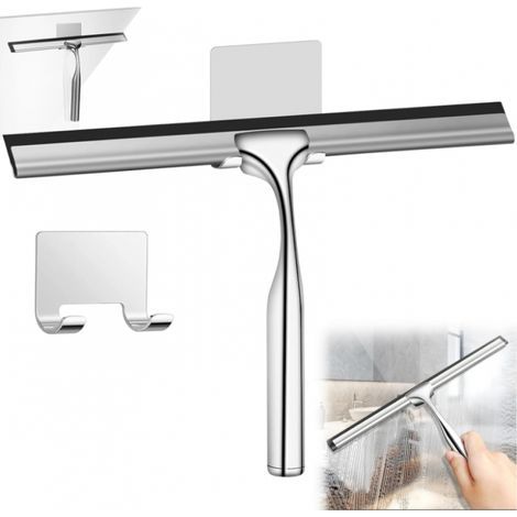 Shower Squeegee, Bathroom Shower Squeegee, Glass Door Shower Squeegee, Glass Door Shower Squeegee, Suitable for Kitchen and Bathroom (1/5)
