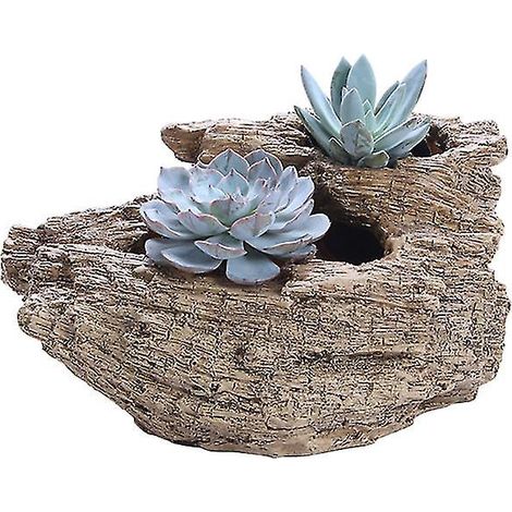 1 pot de fleurs en résine (1/3)