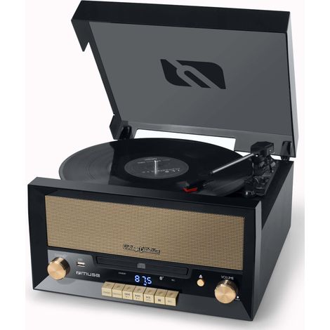 giradischi vinile/cd/usb stereo a 3 velocità 33/45/78 giri/min - MT110B - Muse (1/3)