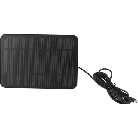 Dailygoody,Pannello solare per telecamera da esterno,Staffa regolabile a 360 gradi,Alimentato a energia solare (1/5)