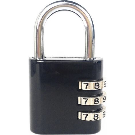Cadenas à combinaison à 3 chiffres, cadenas à combinaison, cadenas codé pour