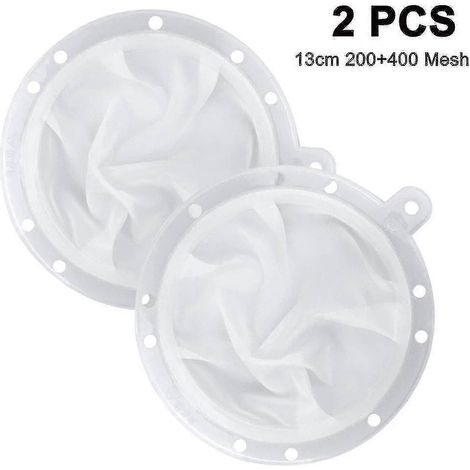 2-teiliges Set Trichtersieb, Sifter, Trichterkompatibles Nylonsieb 5 Zoll/5,9 Zoll, hygienisch (200 Mesh + 400 Mesh) (1/5)