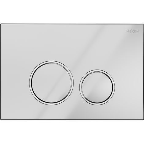 Bouton Pneumatique Mexen Fenix Air 05, chrome brillant - 6A0501 (1/4)