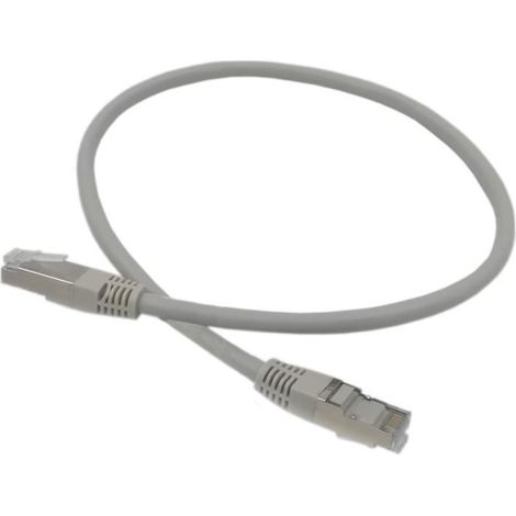 Câble RJ45 Cat6 blindé F/UTP - LINÉAIRE - PCC6FA5 - 0,5 m, pour connexion Internet, réseau Ethernet LAN (1/4)