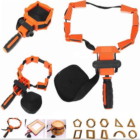 Pince à bande en Nylon de 4m, sangle compacte Portable en plastique, cadre de travail du bois (1/5)