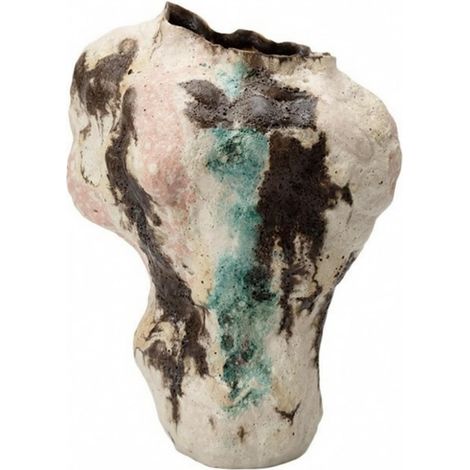 Decorative Asymmetrical Ceramic Vase, Elegant, Home Decor, for Art Lovers, Style B (1/5)