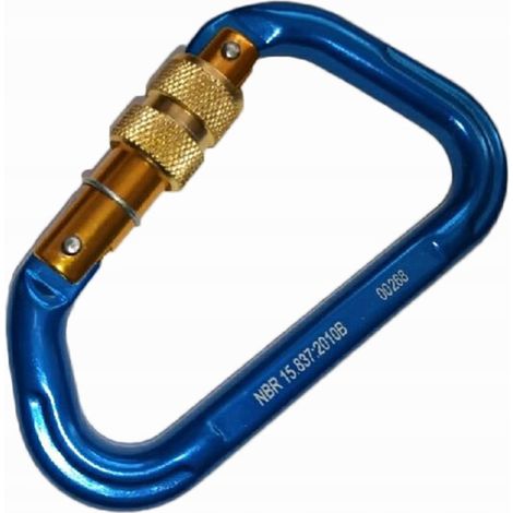 Karabiner Irudek 991 Aluminium 20 kN Öffnung 20 mm