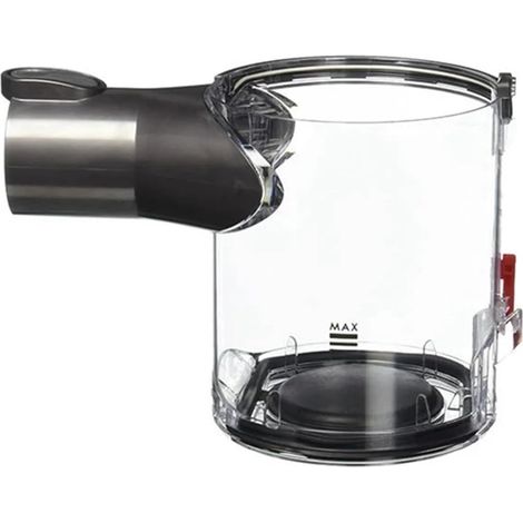 Seau à poussière pour aspirateur poubelle adapté à l'interface V6A (adapté au nouveau modèle) rouge (1/4)