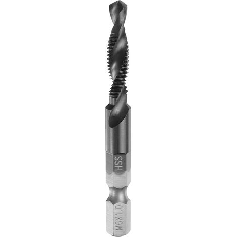 Foret Et Taraud Combinés Filetage Métrique M6 x 1 (1/5)