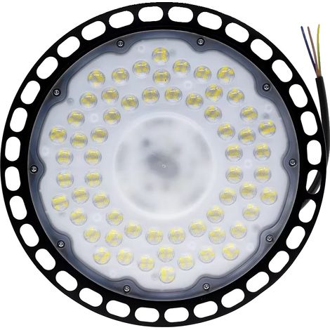 Lámpara de techo LED de 200 W, de alta luminosidad y resistente al agua, luz blanca. (1/2)