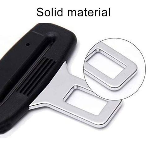 Bouchon Alarme Ceinture Sécurité, Clip Boucle Voiture, Anti-Avertisseur Son, Dispositif Anti-Alarme (1/4)
