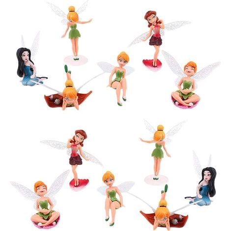 Accessoires pour figurines de fées miniatures, décorations pour pots de fleurs, figurines de fées en résine pour jardin féerique, accessoires d'anges et ornements pour la décoration extérieure
